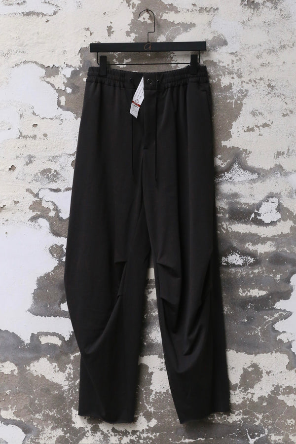 DEVOA 25 Spring/Summer Elastic waist drawstring loose trousers DVA-PTJ-BLGK-STEEL GRAY
